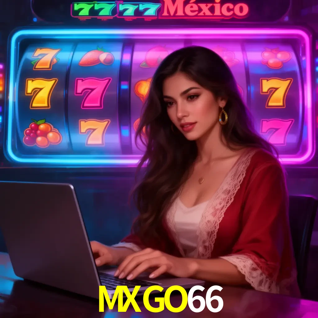 MXGO66 Slots - tragamonedas, RTP y control Tragamonedas MXGO66 con símbolos, saldo móvil y reglas de apuesta visibles